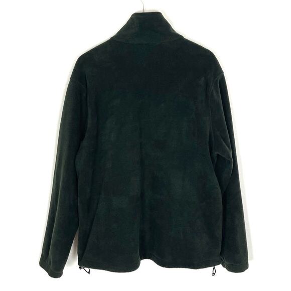 Woolrich Fleece Jacket in Hunter Green - Picture 8 of 13